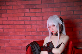 不會受傷 霧枝黑裙禮服