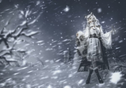 《明日方舟》初雪Cosplay